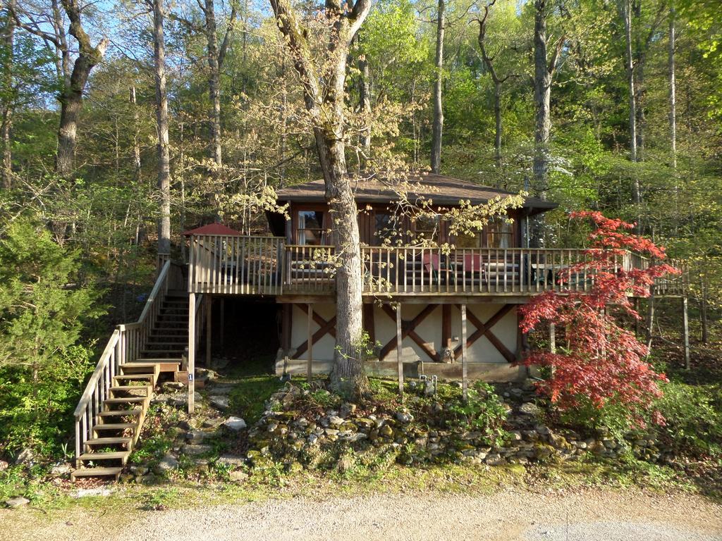 Lake Lucerne Treehouse Villa Eureka Springs Buitenkant foto