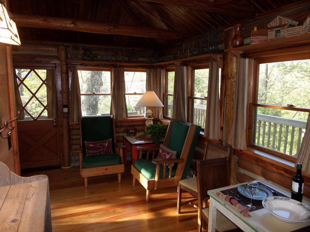 Lake Lucerne Treehouse Villa Eureka Springs Buitenkant foto